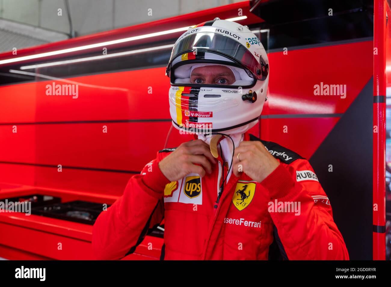 Sebastian Vettel (GER) Ferrari. Grand Prix d'Autriche, vendredi 3 juillet 2020. Spielberg, Autriche. Image de pool FIA pour usage éditorial uniquement Banque D'Images