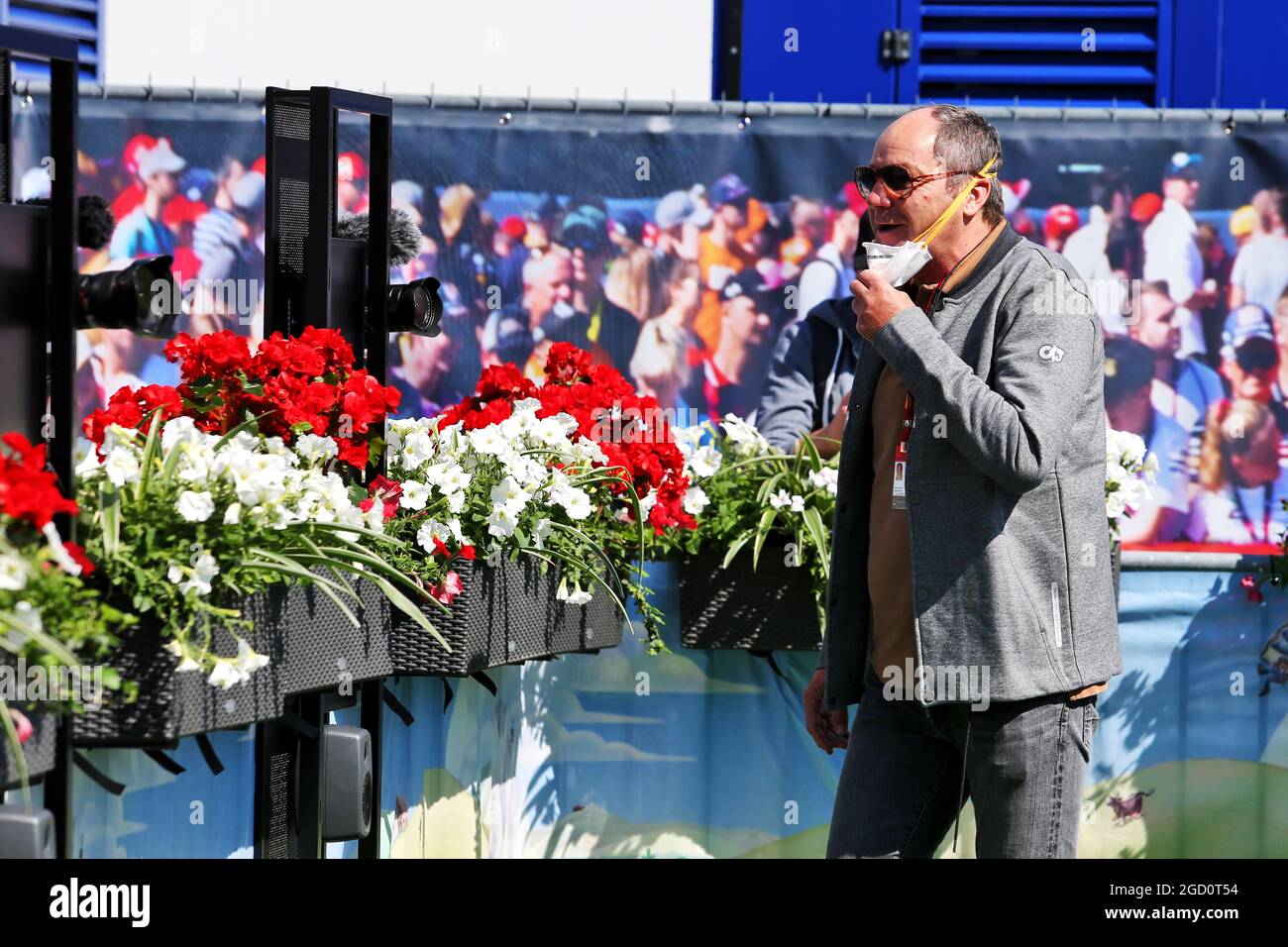 Gerhard Berger (AUT). Grand Prix d'Autriche, samedi 4 juillet 2020. Spielberg, Autriche. Banque D'Images