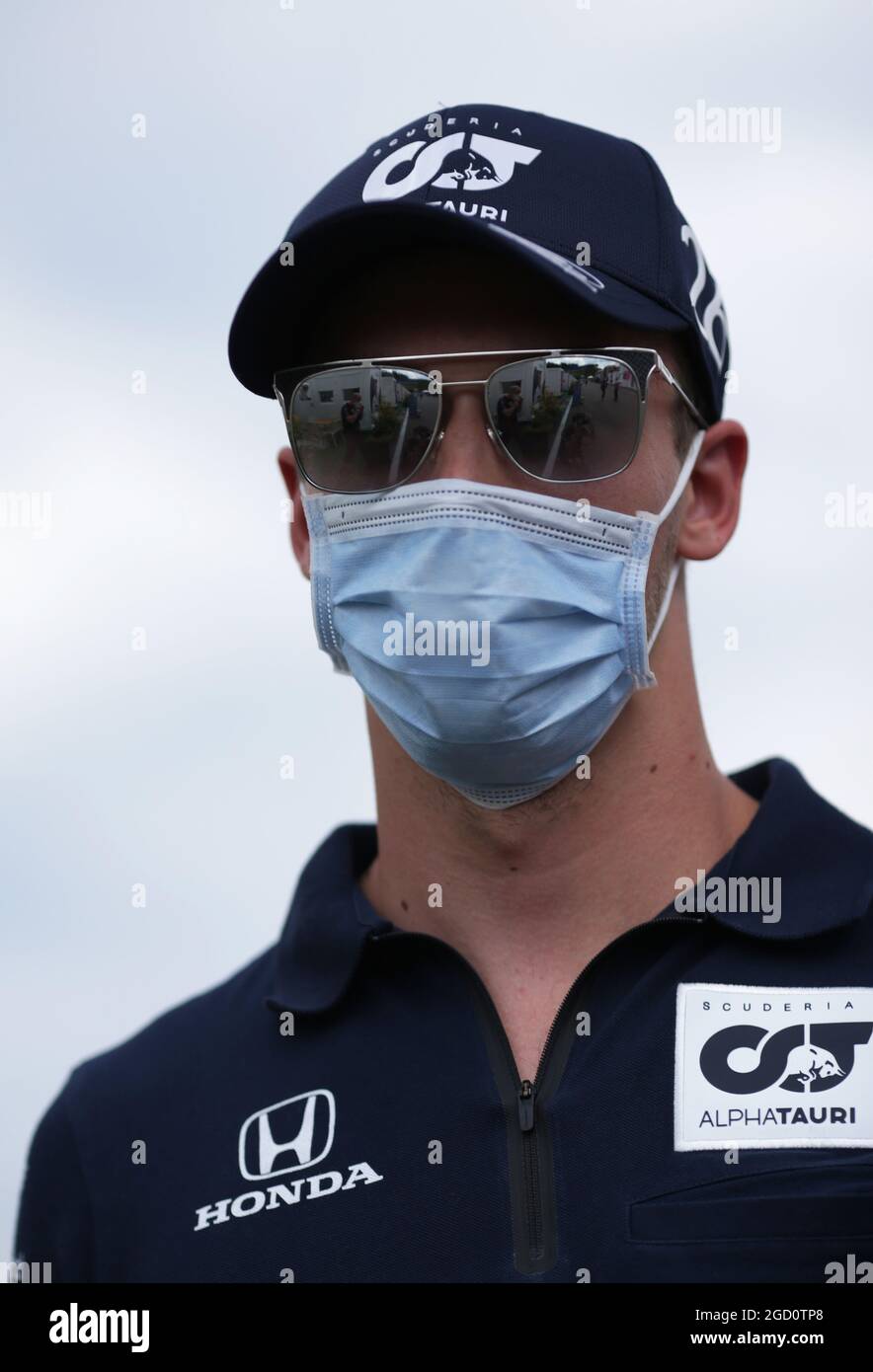 Daniil Kvyat (RUS) AlphaTauri. Grand Prix Steiermark, jeudi 9 juillet 2020. Spielberg, Autriche. Image de pool FIA pour usage éditorial uniquement Banque D'Images