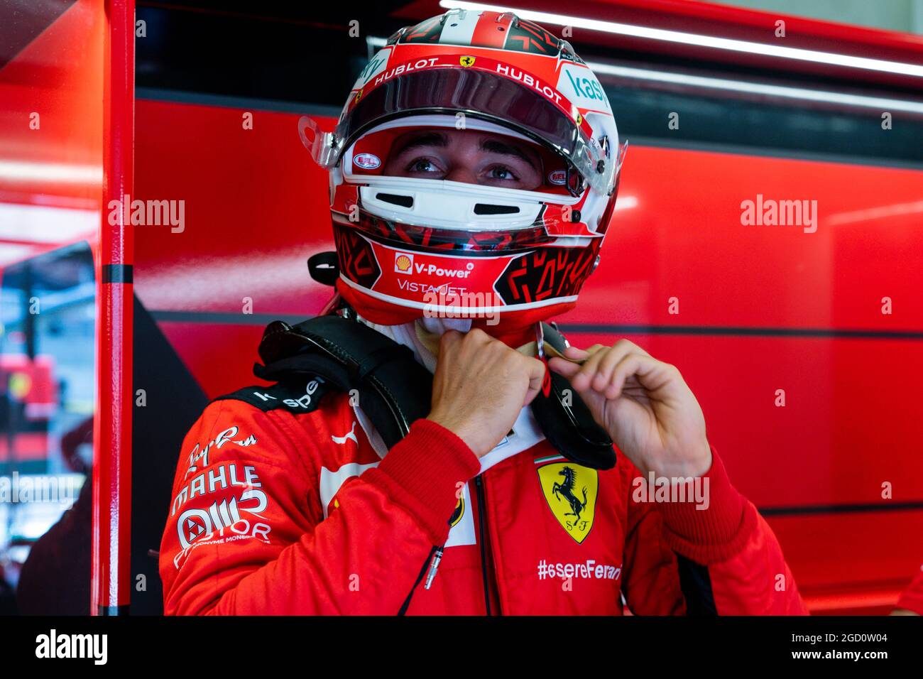 Charles Leclerc (mon) Ferrari. Grand Prix Steiermark, vendredi 10 juillet 2020. Spielberg, Autriche. Image de pool FIA pour usage éditorial uniquement Banque D'Images