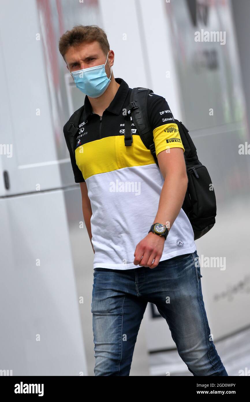 Sergueï Sirotkin (RUS) pilote de réserve de l'écurie Renault F1. Grand Prix de Hongrie, samedi 18 juillet 2020. Budapest, Hongrie. Banque D'Images