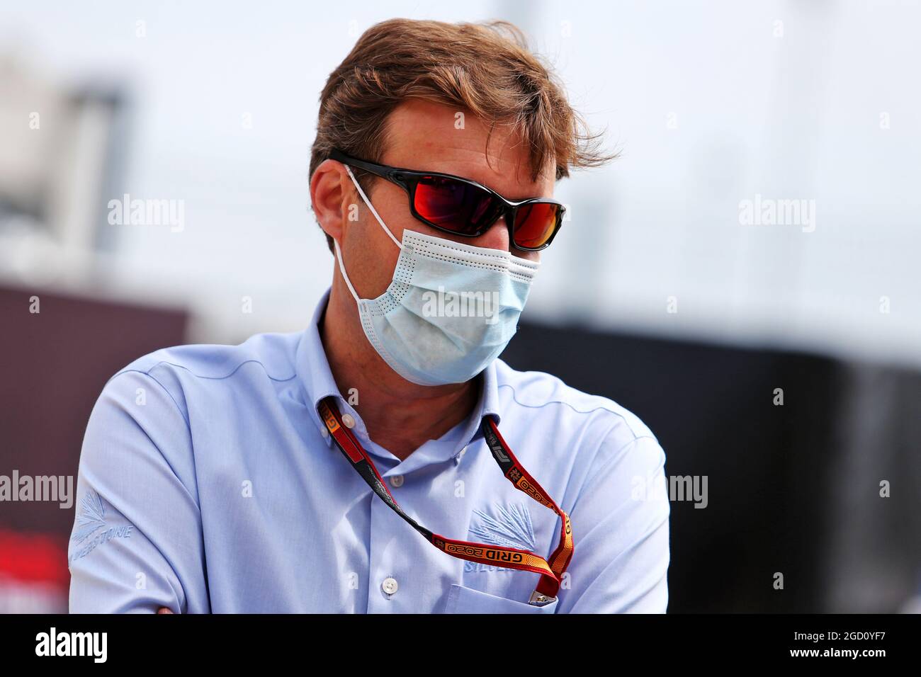 Stuart Pringle (GBR) Directeur général du circuit Silverstone. Grand Prix du 70e anniversaire, samedi 8 août 2020. Silverstone, Angleterre. Banque D'Images