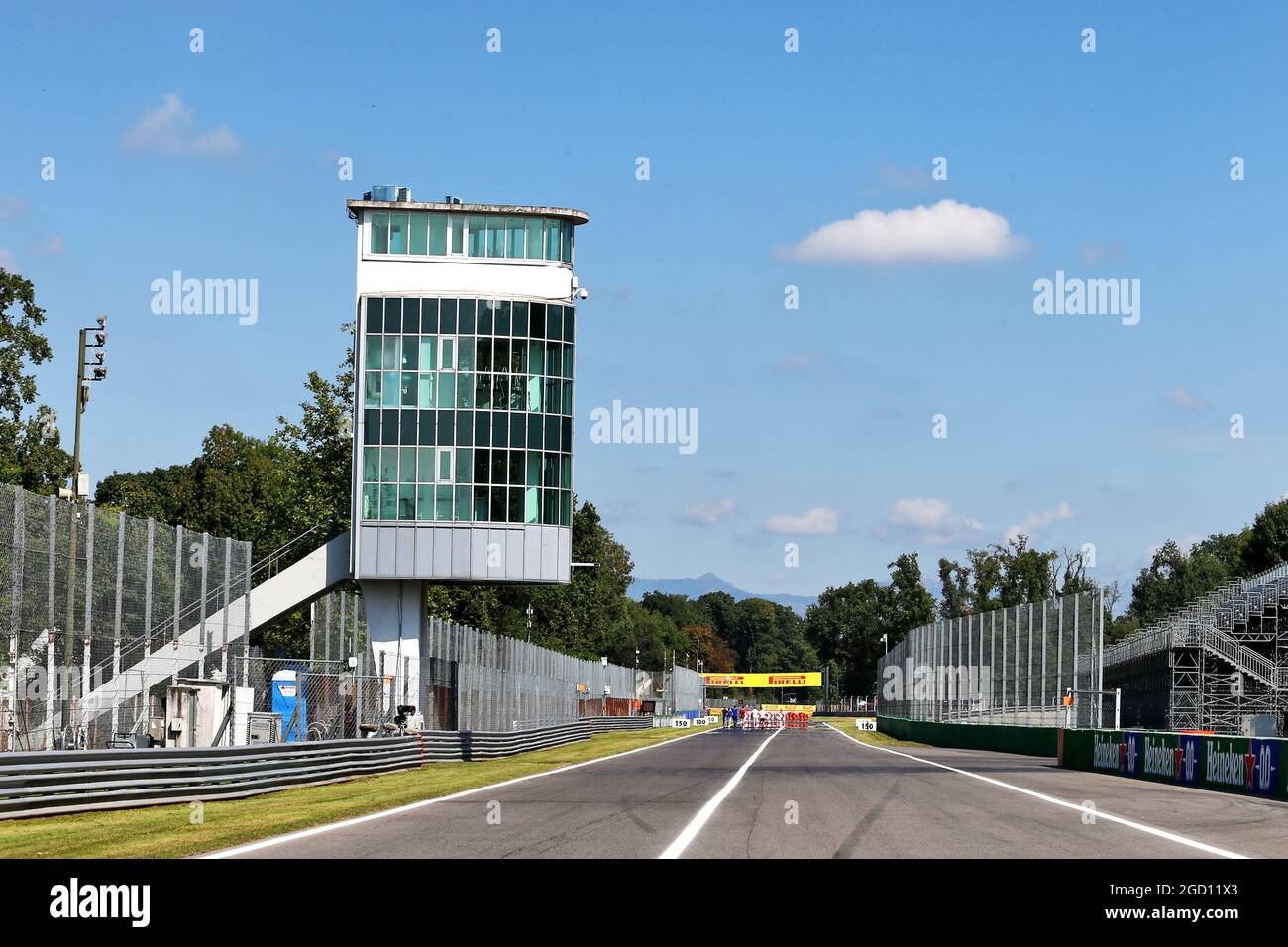 Atmosphère du circuit. Grand Prix d'Italie, jeudi 3 septembre 2020. Monza Italie. Banque D'Images