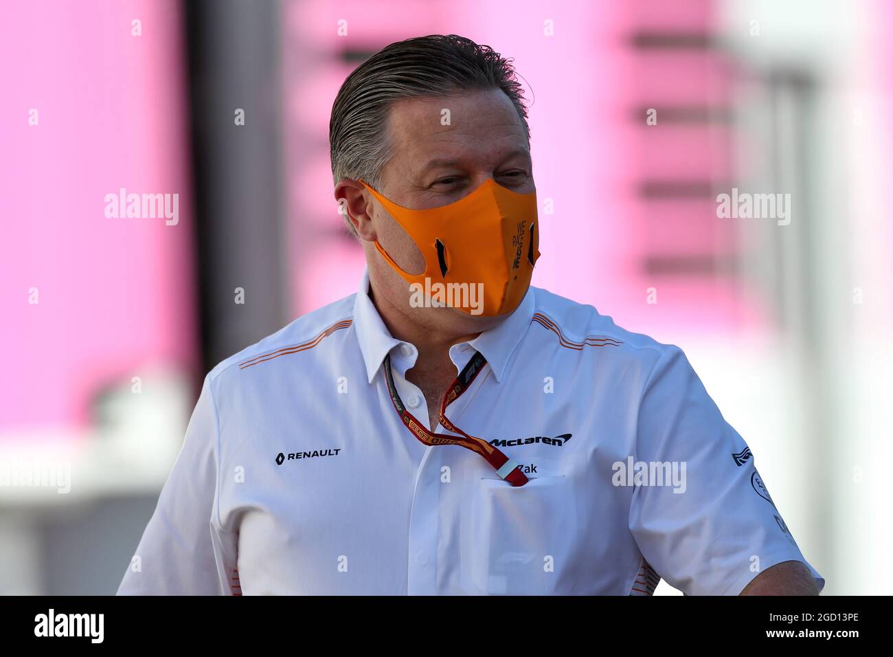 Zak Brown (États-Unis) Directeur exécutif de McLaren. Grand Prix de Toscane, dimanche 13 septembre 2020. Mugello Italie. Banque D'Images