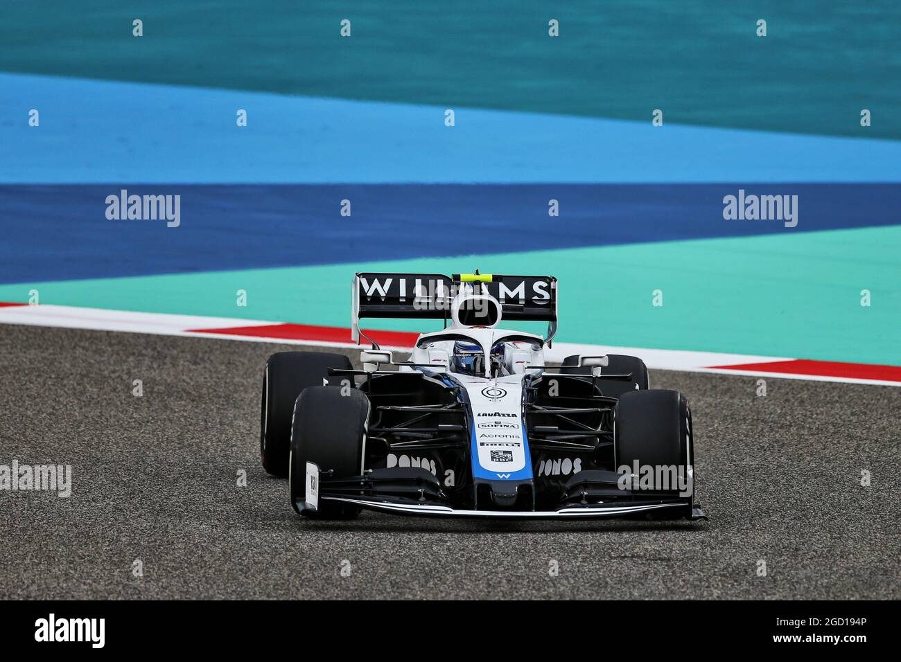 Nicholas Latifi (CDN) Williams Racing FW43. Banque D'Images