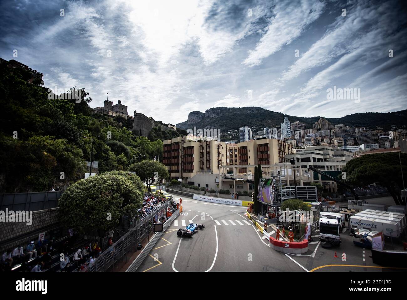 Fernando Alonso (ESP) Alpine F1 Team A521. Grand Prix de Monaco, dimanche 23 mai 2021. Monte Carlo, Monaco. Banque D'Images