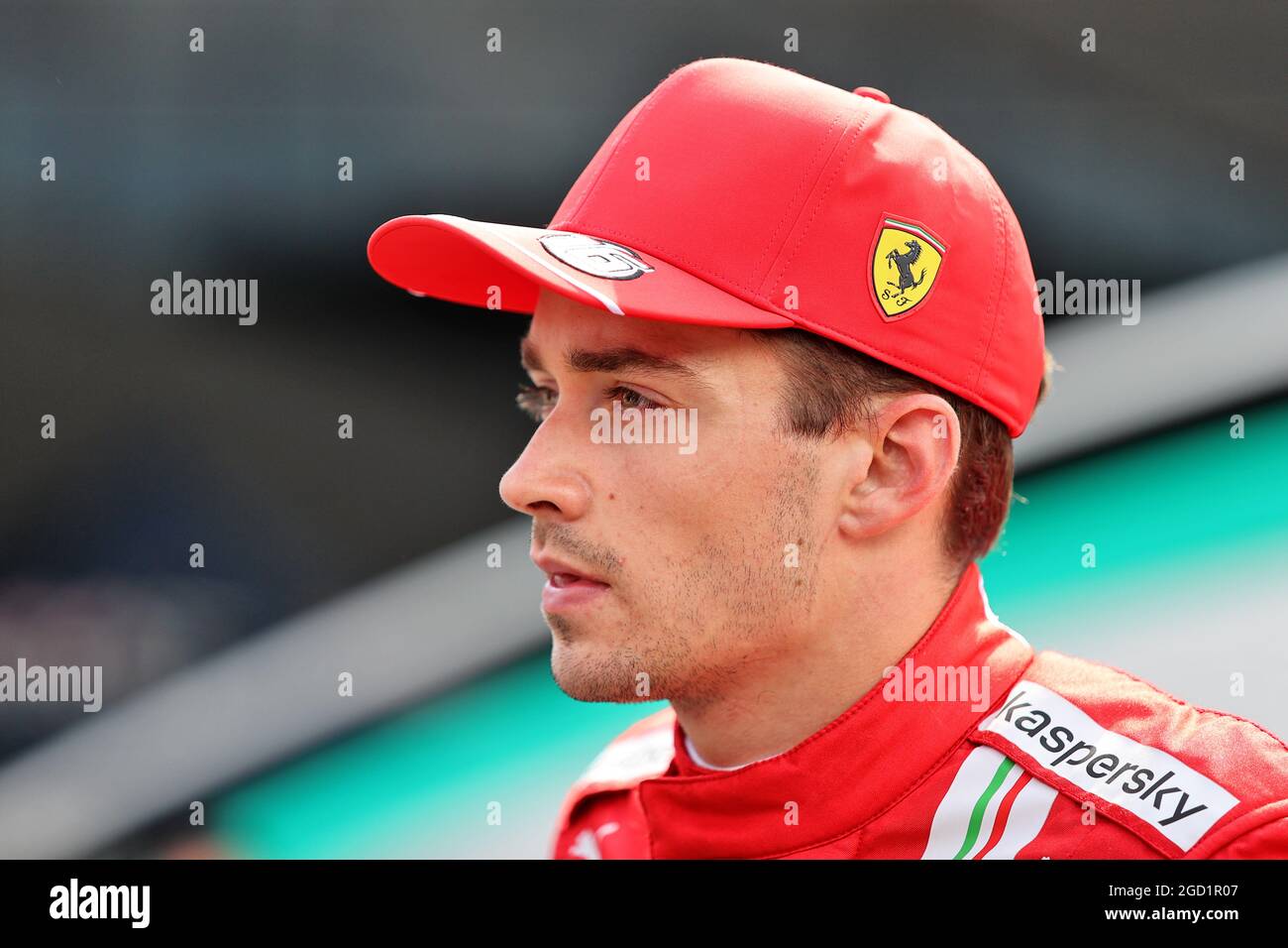 Charles Leclerc (mon) Ferrari. Grand Prix d'Autriche, samedi 3 juillet 2021. Spielberg, Autriche. Banque D'Images