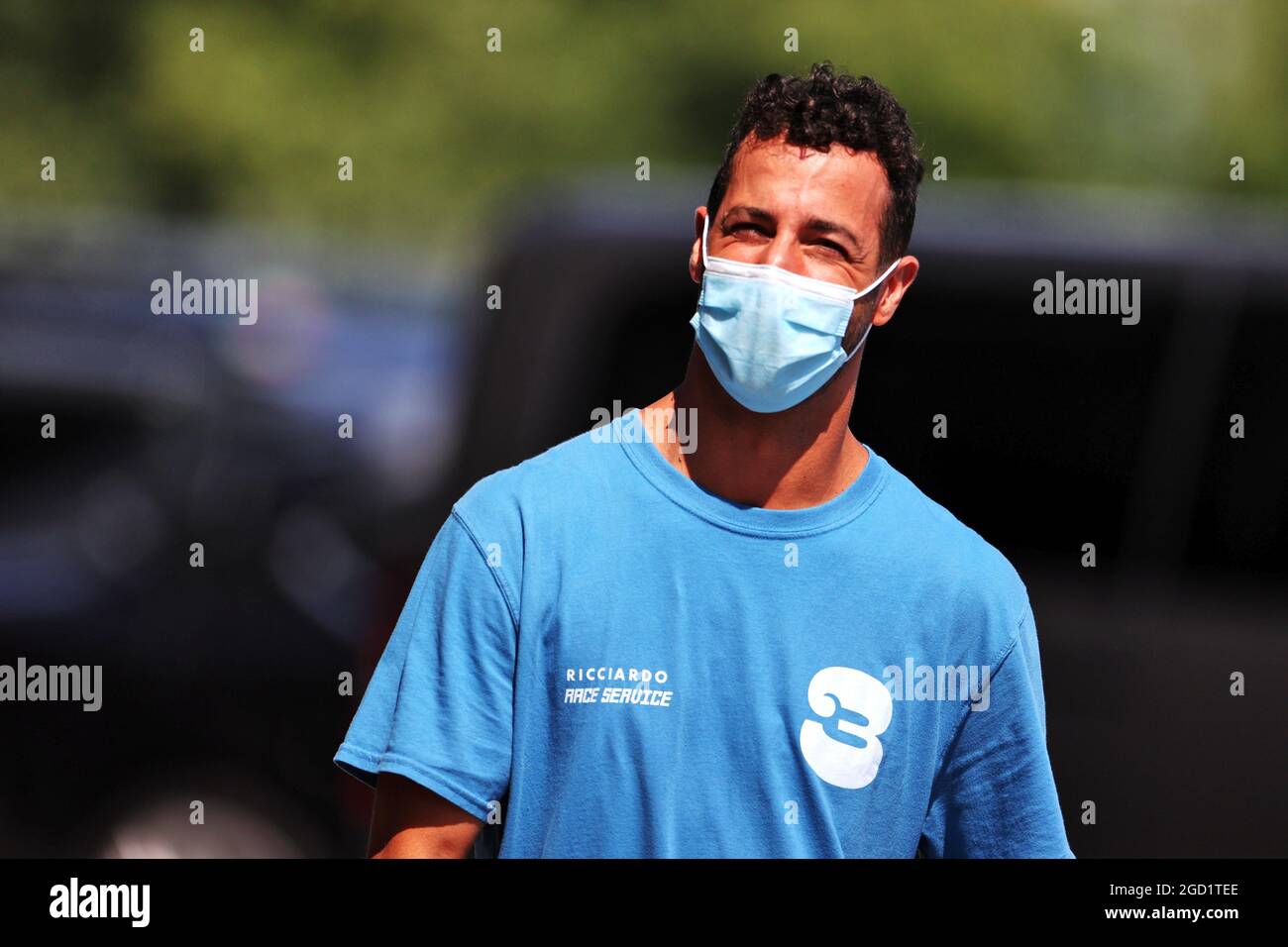 Daniel Ricciardo (AUS) McLaren. Grand Prix de Hongrie, jeudi 29 juillet 2021. Budapest, Hongrie. Banque D'Images