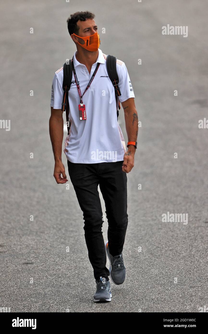 Daniel Ricciardo (AUS) McLaren. Grand Prix de Hongrie, samedi 31 juillet 2021. Budapest, Hongrie. Banque D'Images