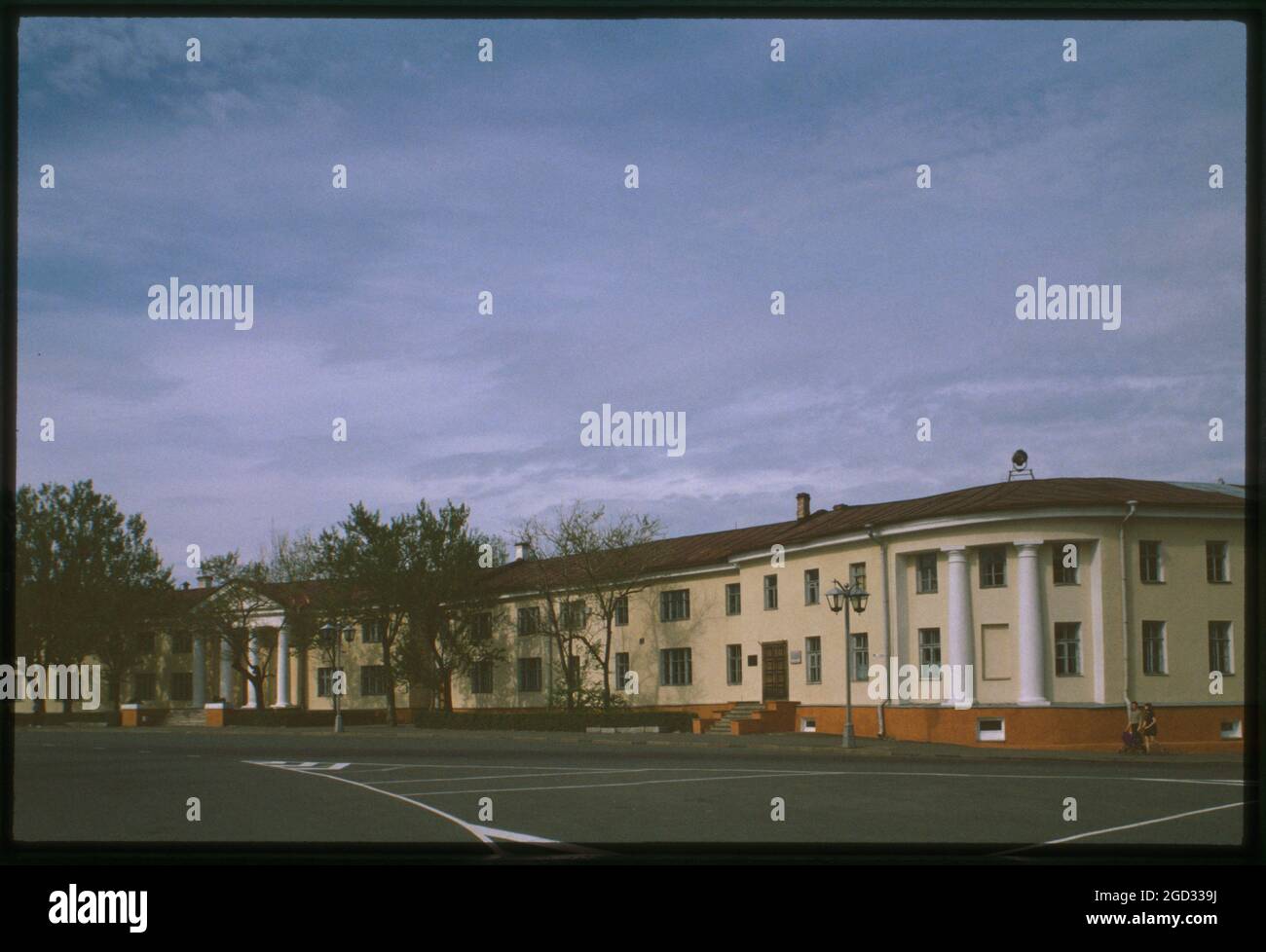 Bâtiments administratifs provinciaux (1770, 19e siècle), Petrozavodsk, Russie; 2000 Banque D'Images