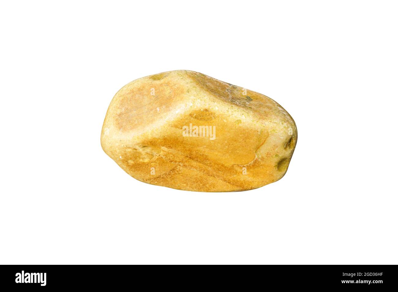 pierre de mer naturelle isolée sur fond blanc. galets pour le design. Photo de haute qualité Banque D'Images