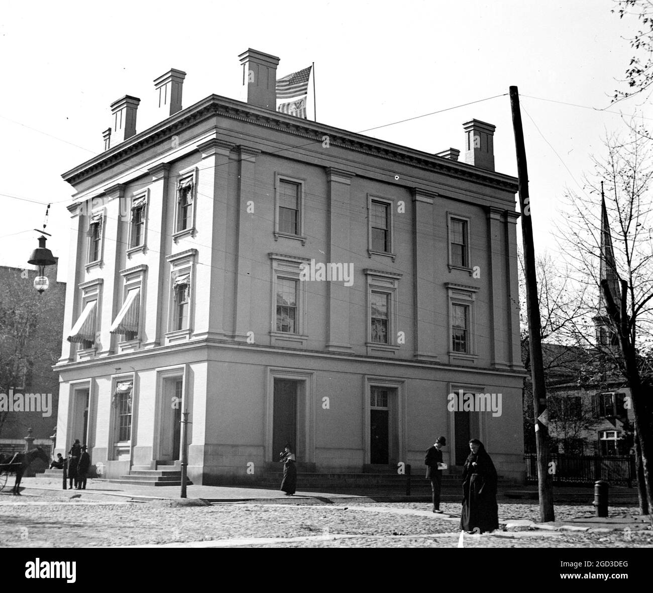 City Post Office et Custom House, Alexandria, [Virginie] entre 1918 et 1920 Banque D'Images