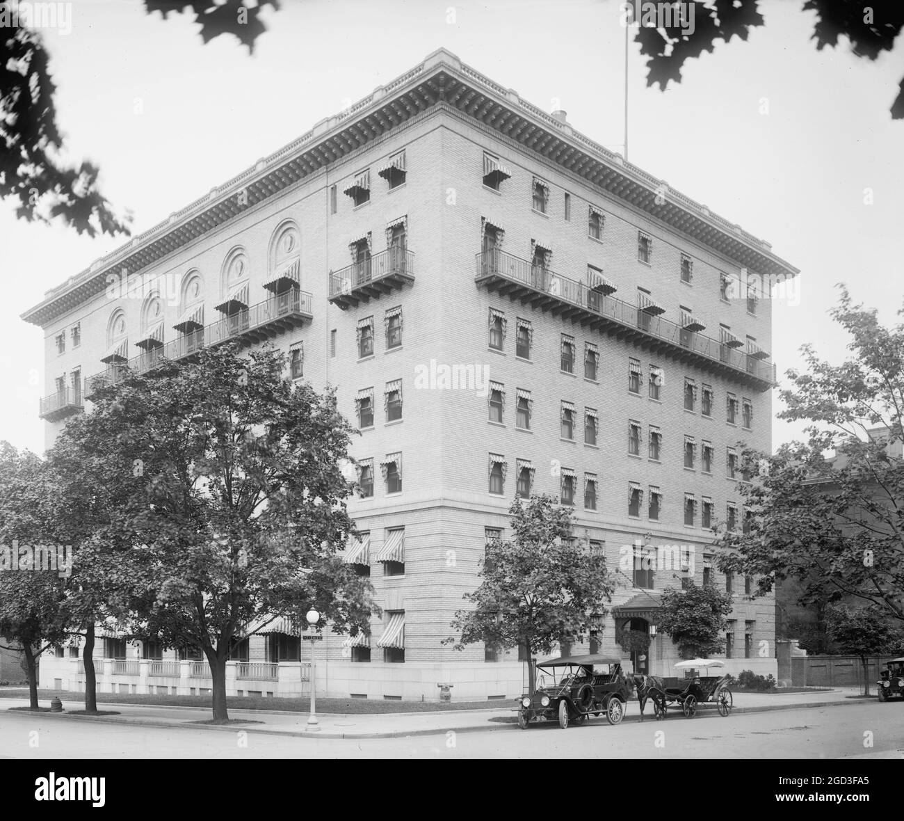 Army & Navy Club, [Washington, D.C.] entre 1910 et 1926 Banque D'Images