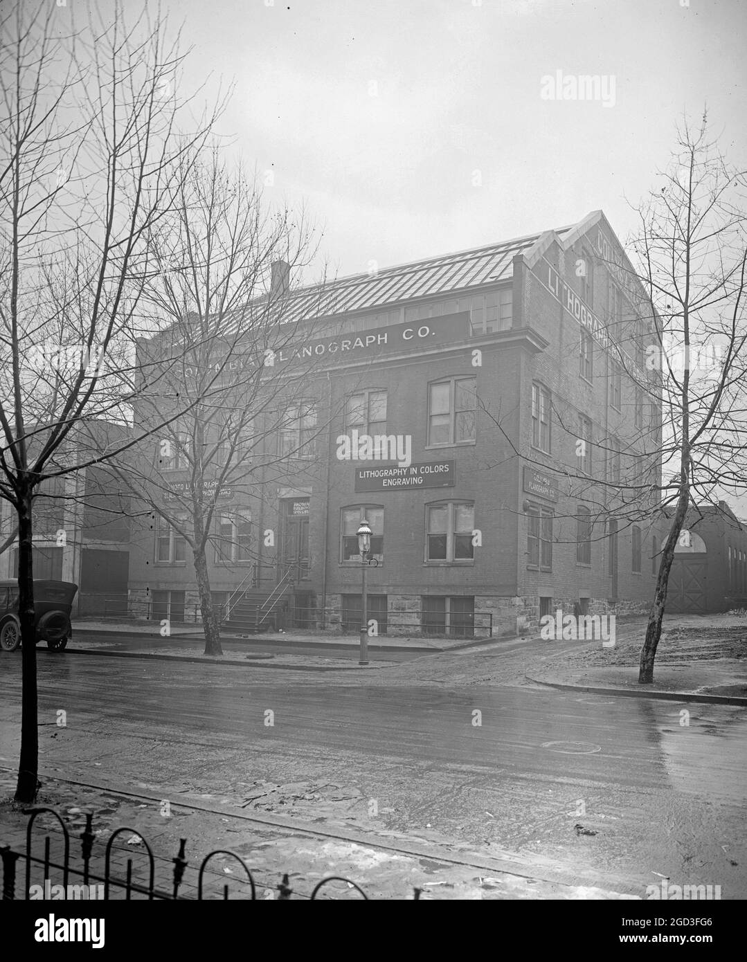 Columbia Planograph Company, [L St., Washington, D.C.] entre 1910 et 1926 Banque D'Images