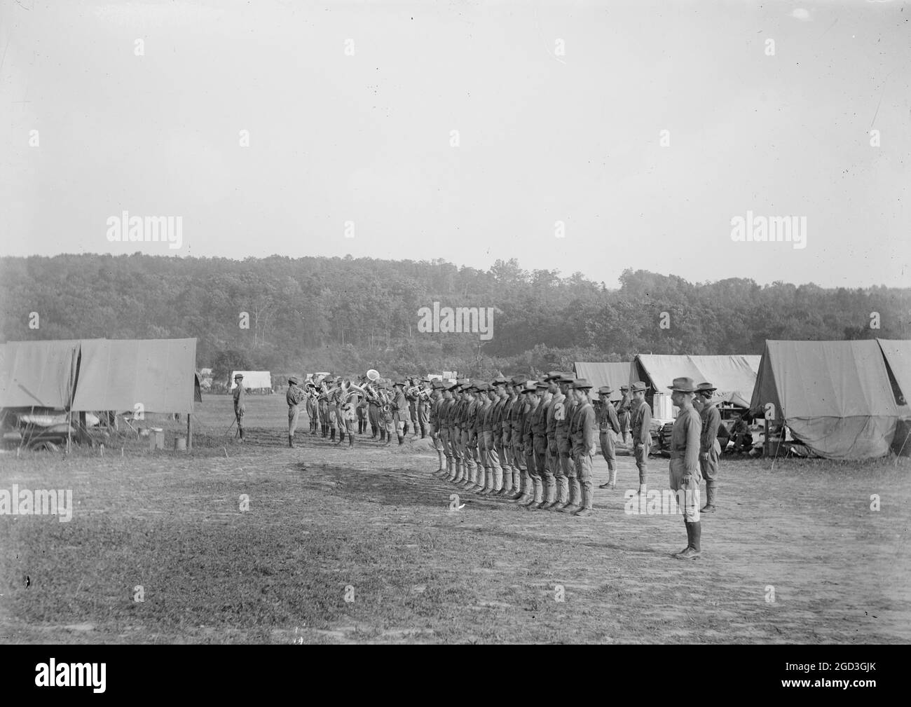 Garde nationale, Gettysburg, [Pennsylvanie] ca. 1910 Banque D'Images