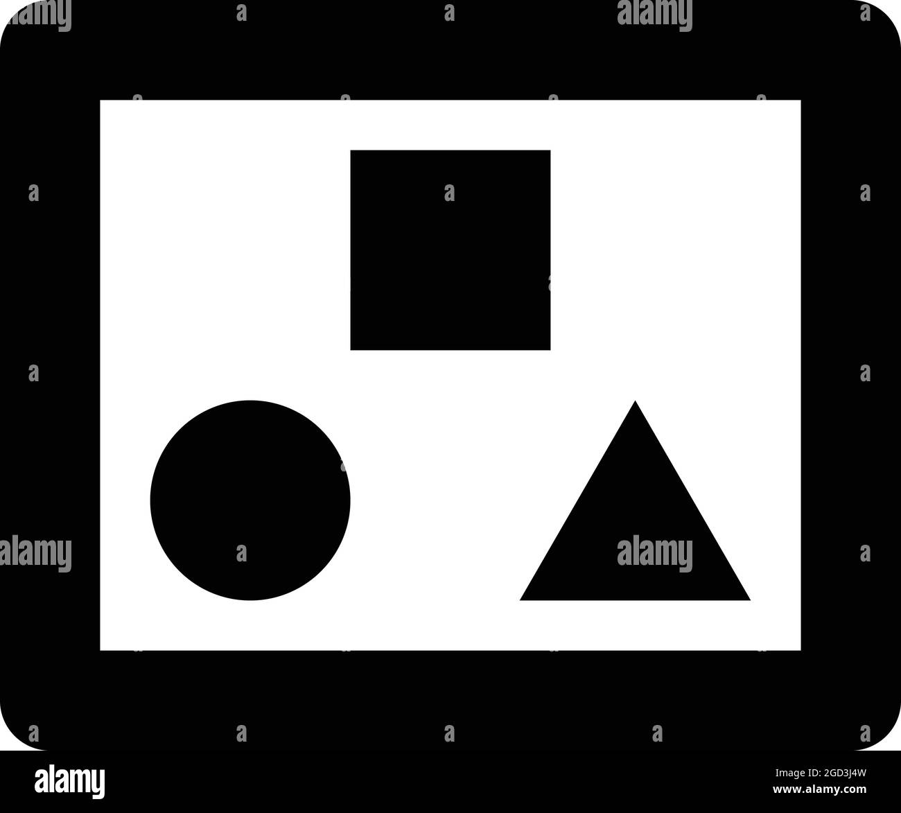 Icône de portefeuille sur fond blanc. Illustration de Vecteur