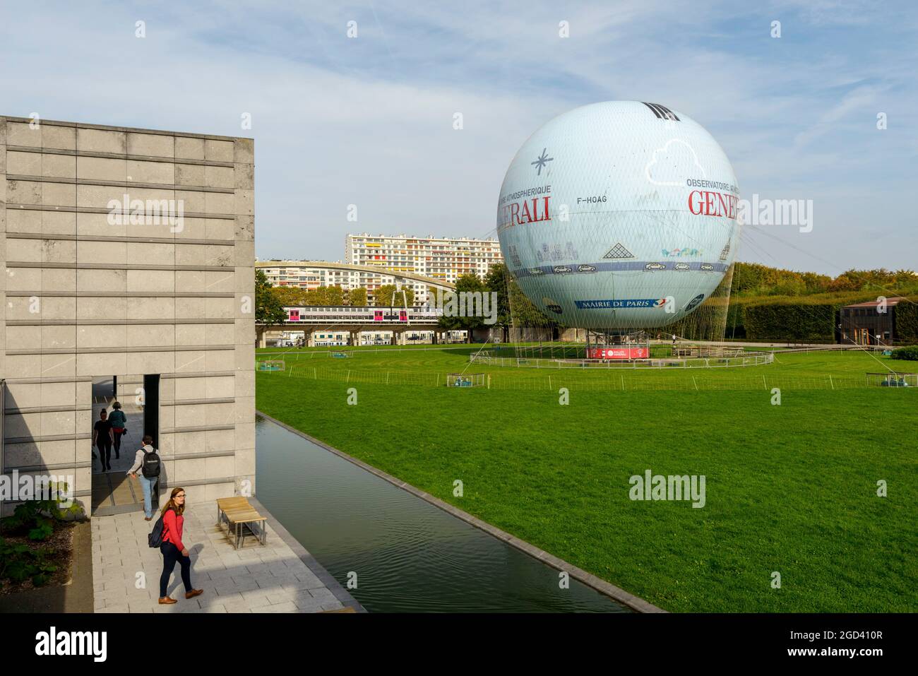 FRANCE, PARIS (75015), PARC ANDRÉ CITROEN Banque D'Images