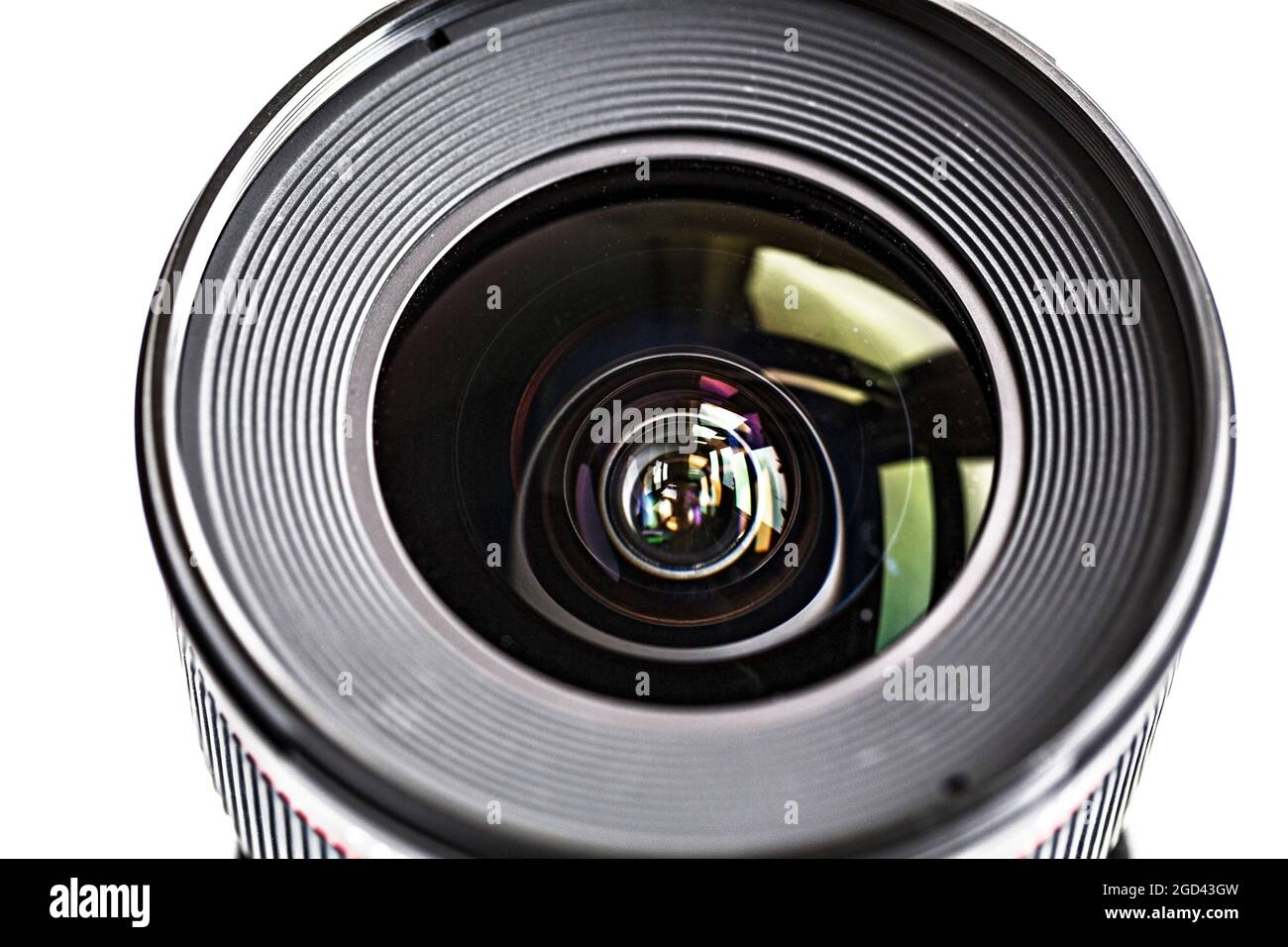 STILL Life / UN objectif 24 mm TS-E Canon version 2. L'objectif est utilisé pour corriger la perspective dans la photographie architecturale. Banque D'Images