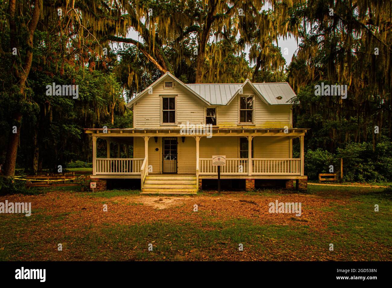 Maison de Rehab sur Alpine Groves Park Banque D'Images