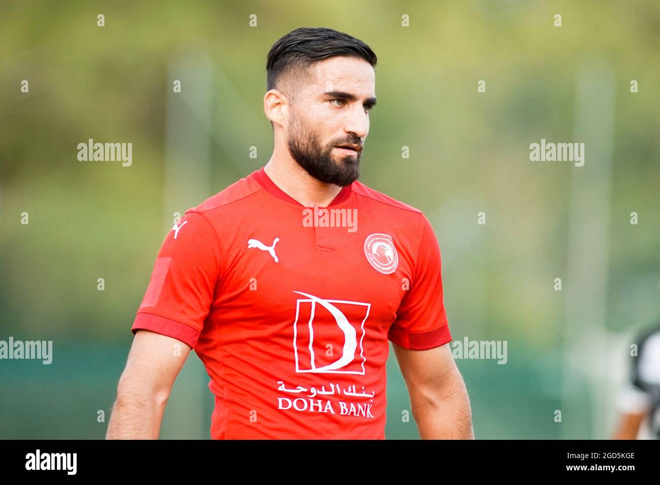 Marbella, Espagne. 10 août 2021. Mehrad Mohammadi vu pendant Al Arabi SC vs AD Ceuta FC match amical au Marbella football Center, à Marbella.final Score: Al Arabi SC 3-2 AD Ceuta FC (photo de Francis Gonzalez/SOPA Images/Sipa USA) Credit: SIPA USA/Alay Live News Banque D'Images