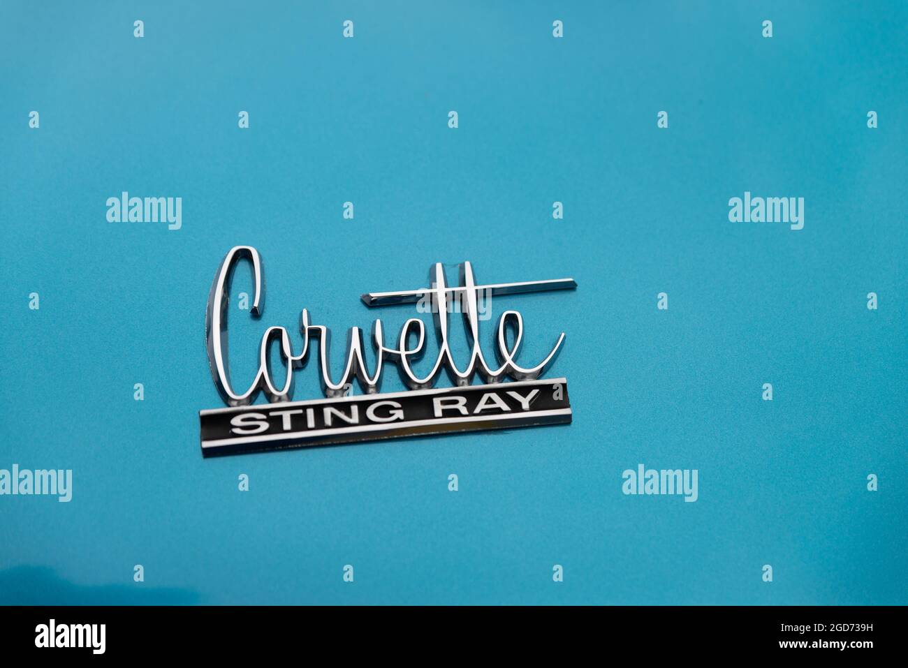 Rochford, Essex, Royaume-Uni - 27 juin 2021 : spectacle de voitures classiques de Rochford organisé sur les pelouses, Essex. Banque D'Images