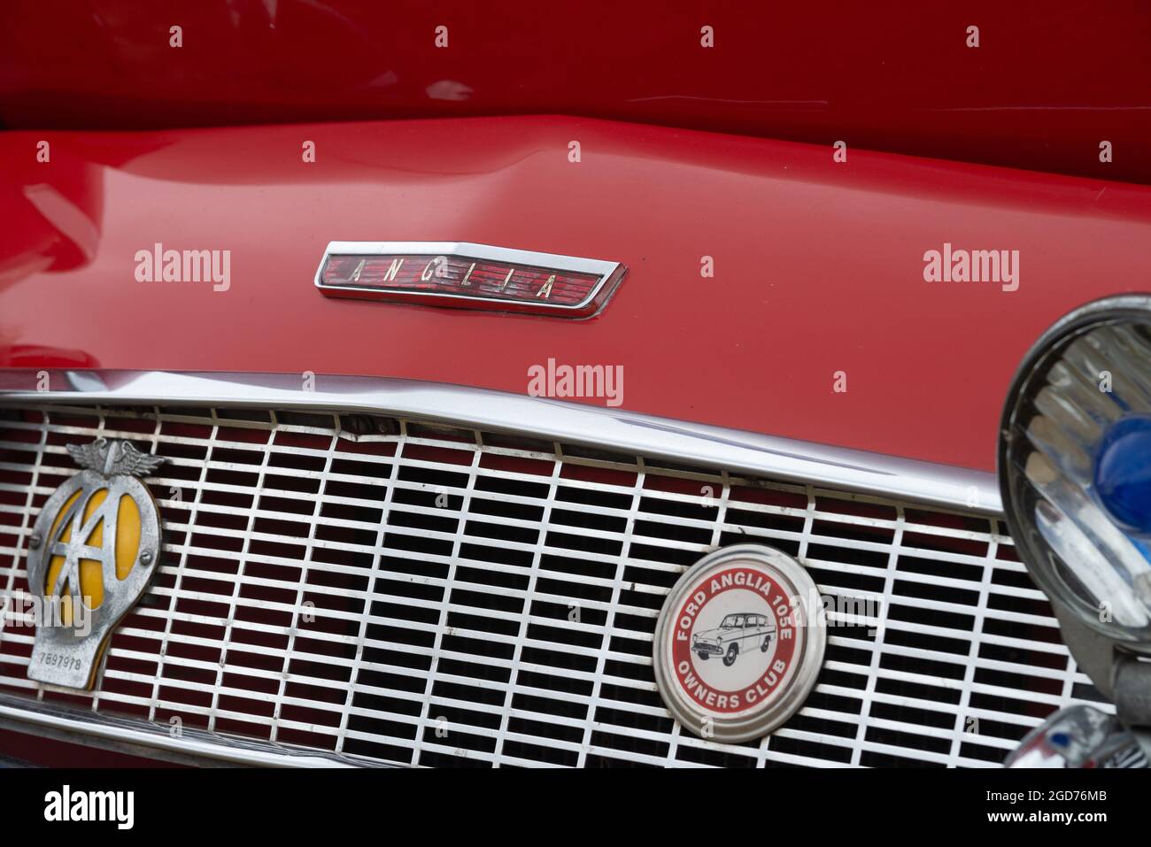 Rochford, Essex, Royaume-Uni - 27 juin 2021 : spectacle de voitures classiques de Rochford organisé sur les pelouses, Essex. Banque D'Images