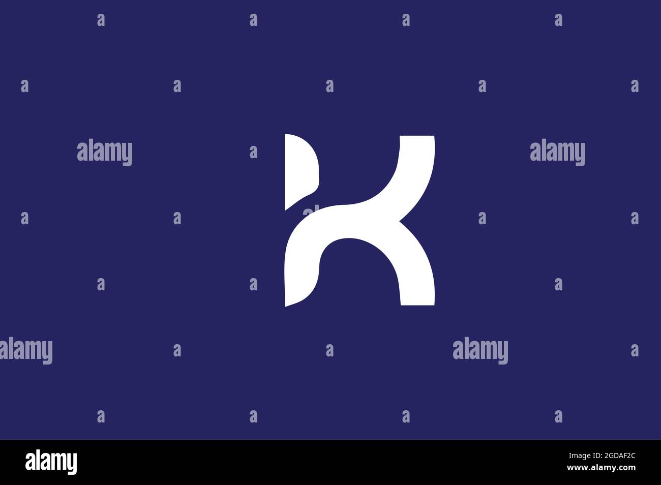 Logo Alphabetic design Vector logo initial Vector Illustration de Vecteur
