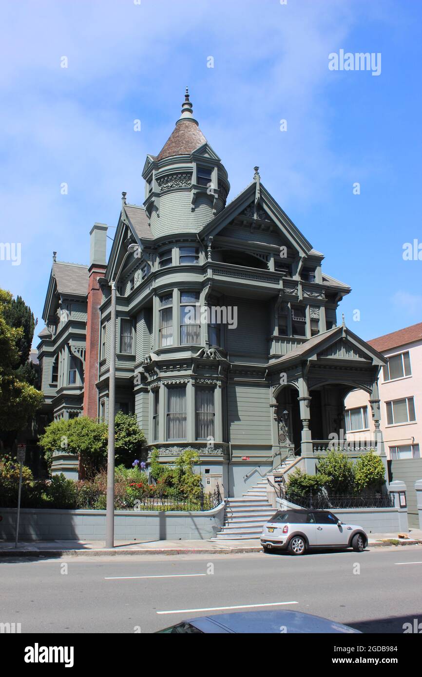 Haas-Lilienthall House, Pacific Heights, San Francisco Banque D'Images