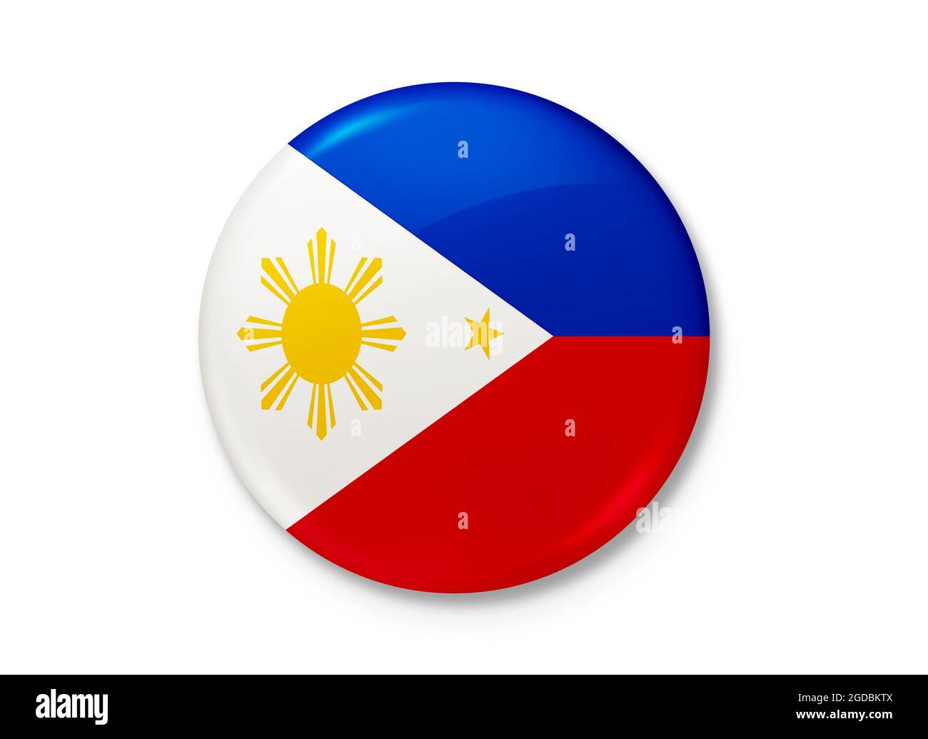 République des Philippines. Texture d'arrière-plan. Manille, Grand Manille, Quezon City. Illustration 3d. Rendu 3d. Banque D'Images