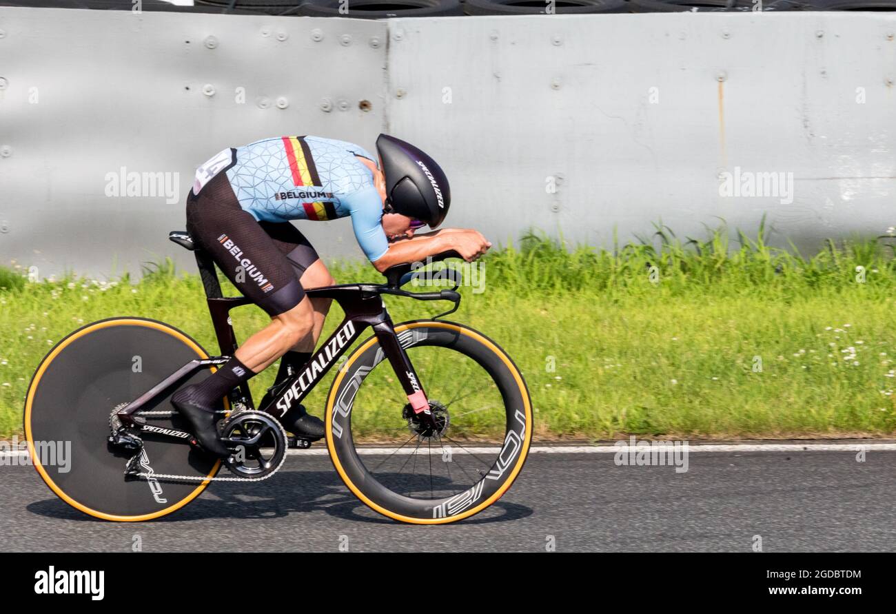 Japon, course olympique de vélo sur route 2021 Banque D'Images