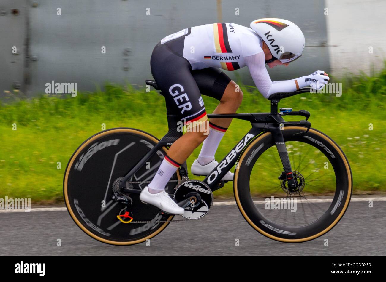 Japon, course olympique de vélo sur route 2021 Banque D'Images