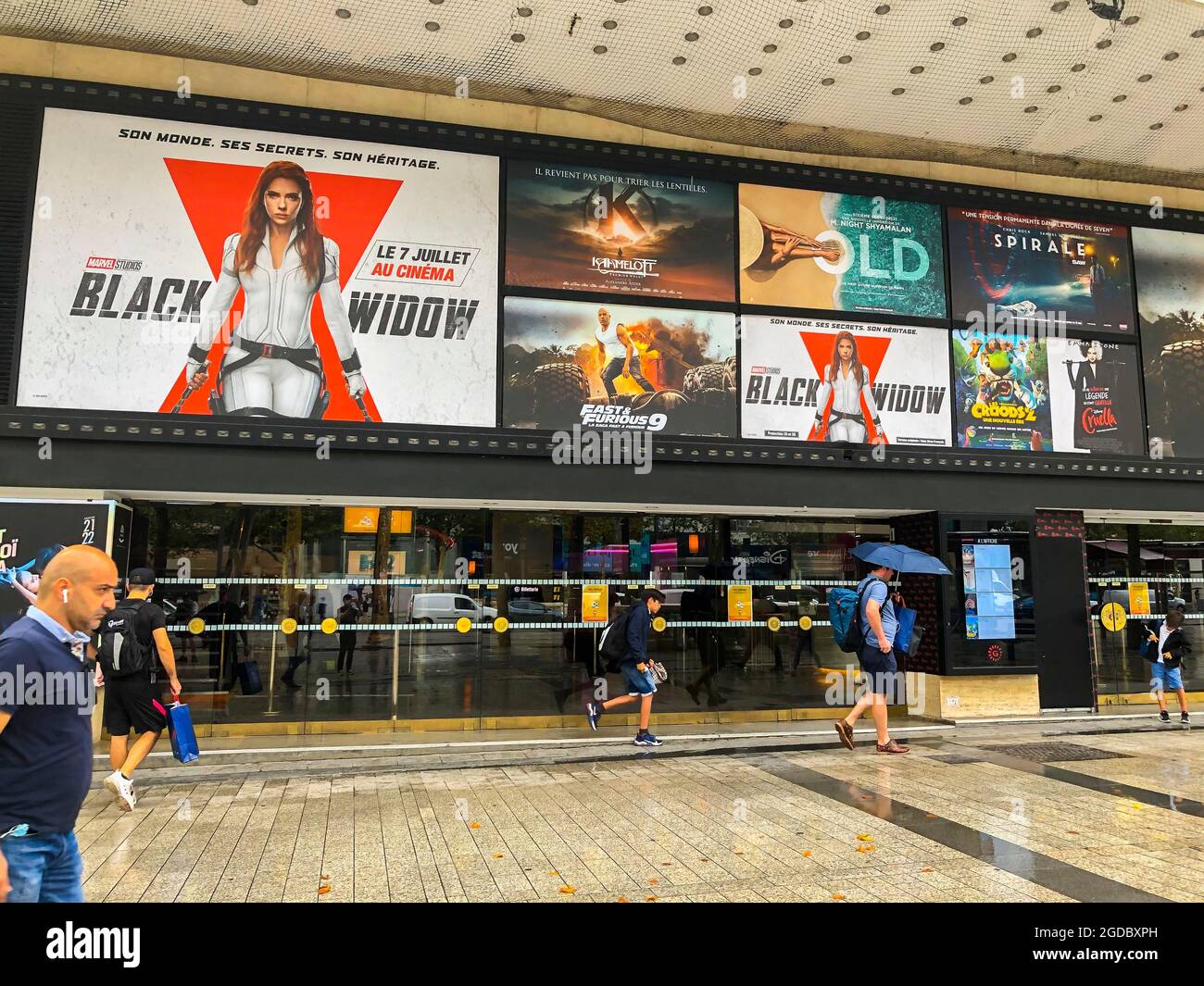 French cinema theatres Banque de photographies et d’images à haute