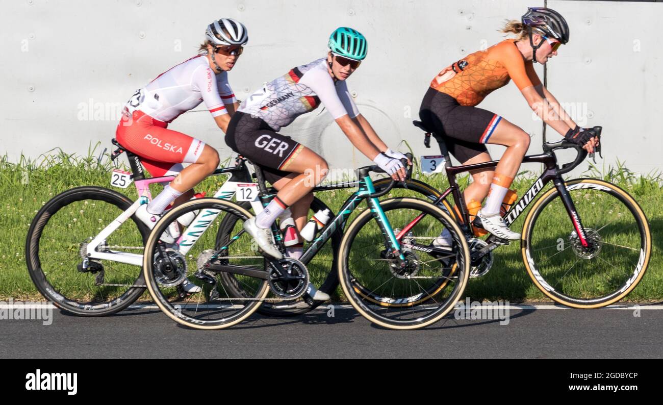 Japon, course olympique de vélo sur route 2021 Banque D'Images