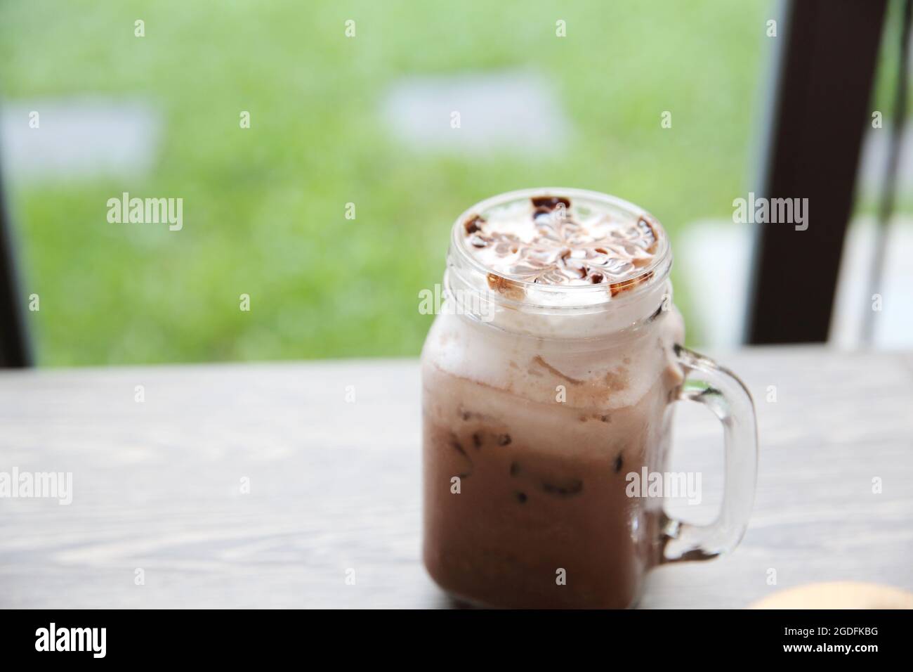 Chocolat glace Banque D'Images Chocolat glace Banque D'Images