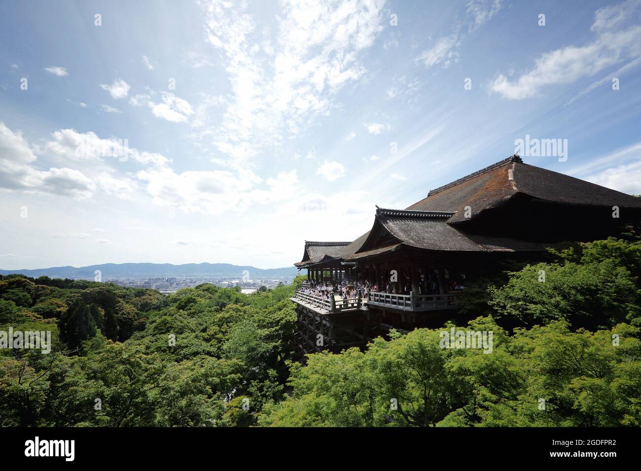 Kiyomizudera temple summer Banque de photographies et d’images à haute ...