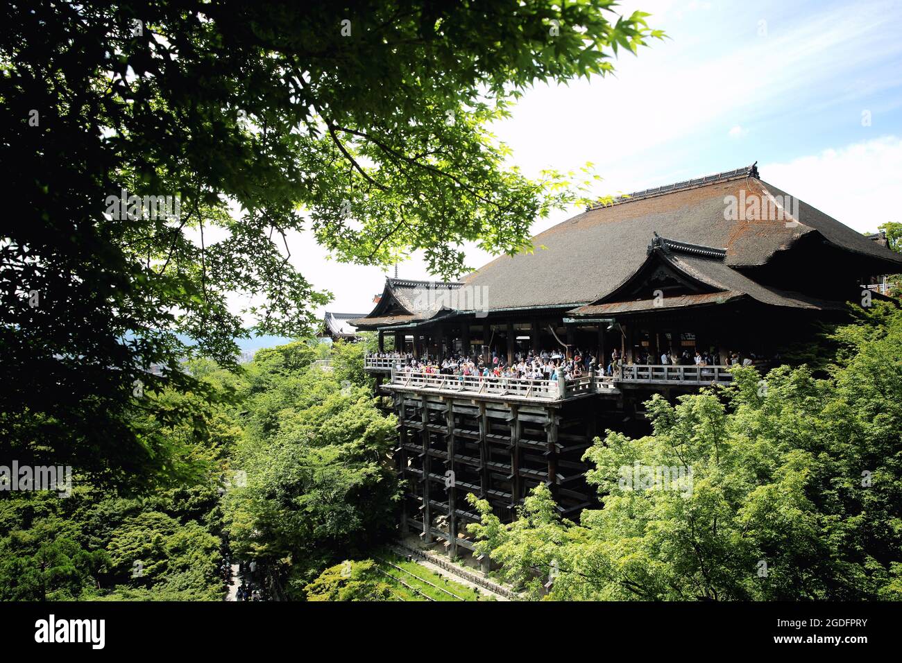 Kiyomizudera temple summer Banque de photographies et d’images à haute ...