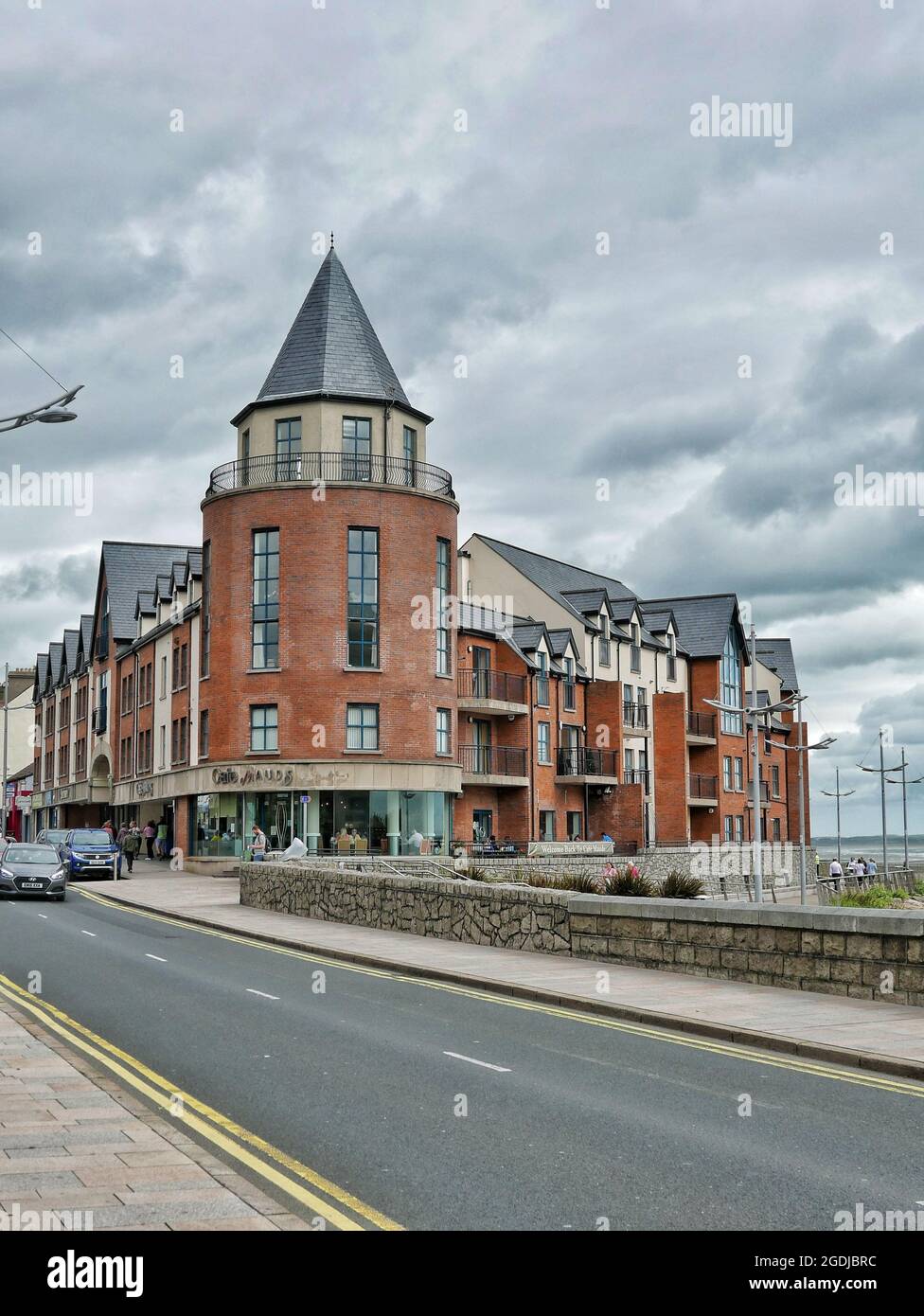 Café Mauds au comté de Newcastle en Irlande du Nord Banque D'Images