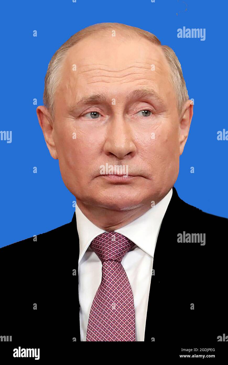 Portrait de Wladimir Poutine - * 07.10.1952 : Président de la Fédération de Russie. Banque D'Images