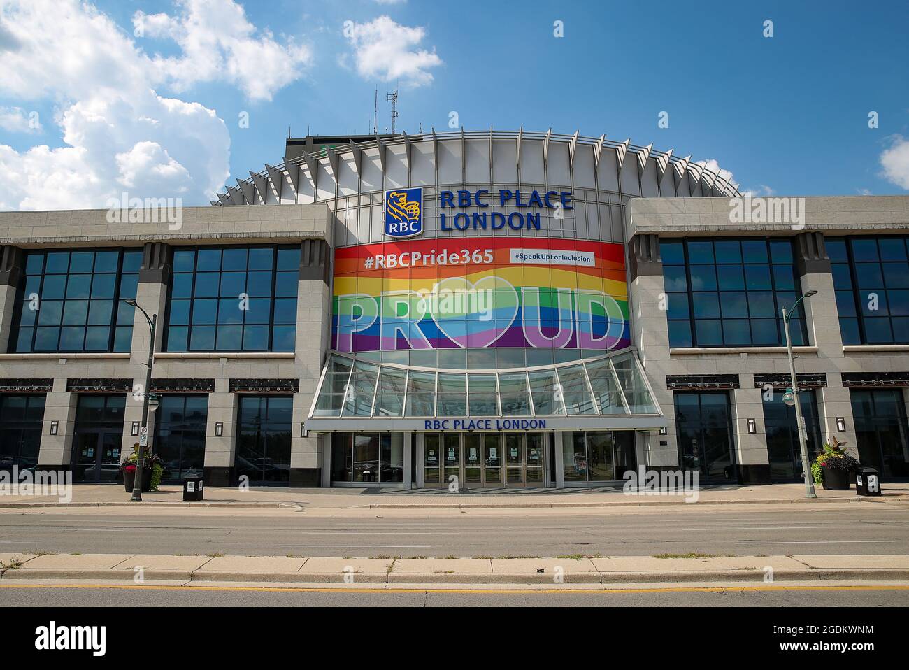 London Ontario Canada août 4 2021 - RBC place London - London Convention Centre. Luke Durda/Alamy Banque D'Images