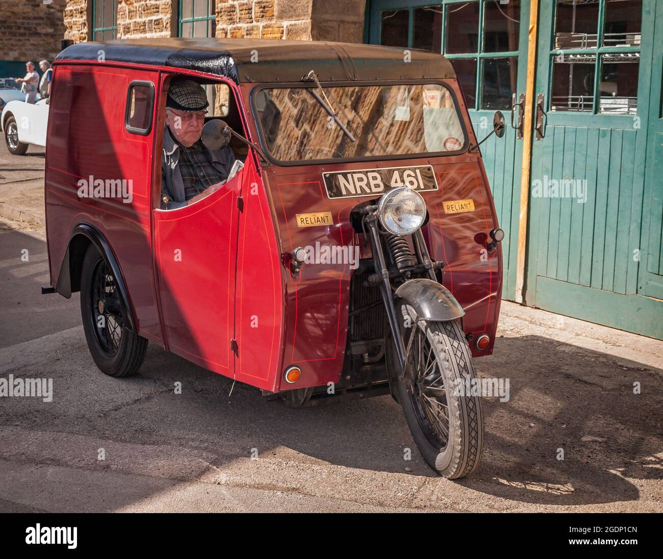 Fourgonnette reliant 1949 - 8 tonnelle Banque D'Images