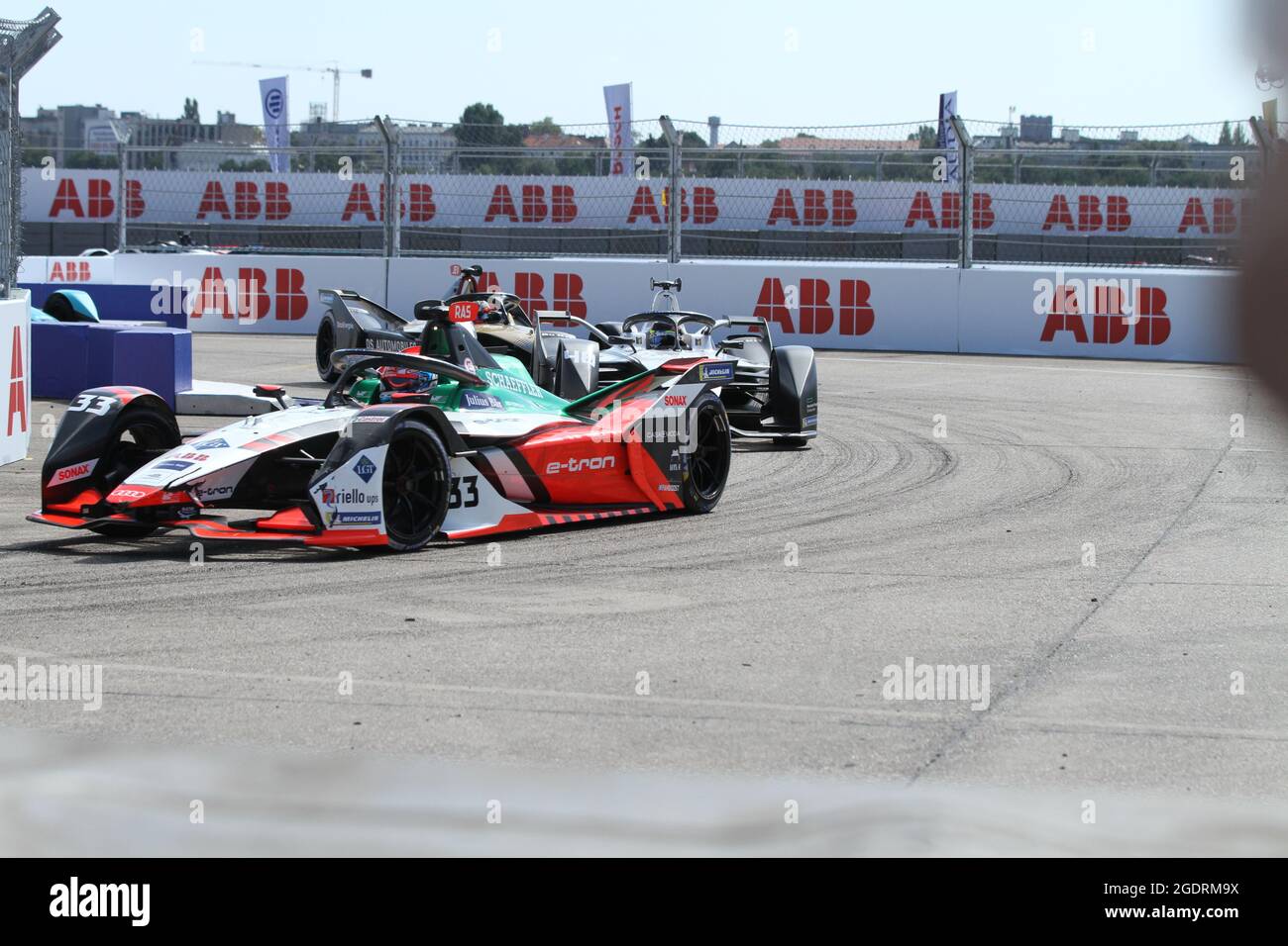 Le BMW i Berlin E-Prix présenté par CBMM Niobium est la finale de la saison 7 du Championnat du monde de Formule E de la FIA d'ABB. Le Championnat du monde de Formule E est de retour à Berlin avec une double course pour la finale de la saison 2020/21. (Photo de Simone Kuhlmey/Pacific Press) Banque D'Images