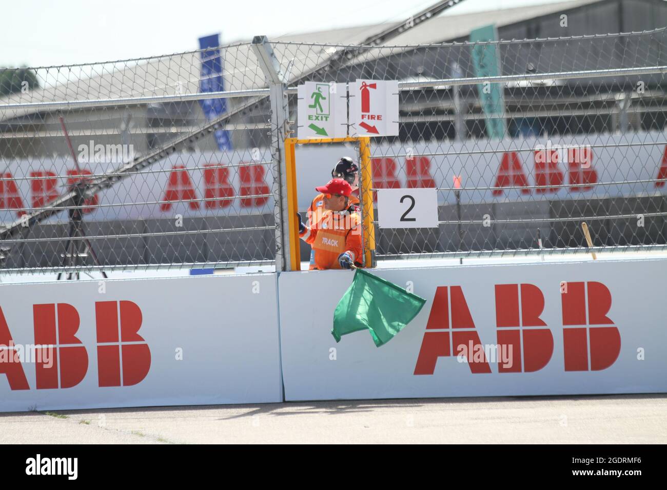 Le BMW i Berlin E-Prix présenté par CBMM Niobium est la finale de la saison 7 du Championnat du monde de Formule E de la FIA d'ABB. Le Championnat du monde de Formule E est de retour à Berlin avec une double course pour la finale de la saison 2020/21. (Photo de Simone Kuhlmey/Pacific Press) Banque D'Images