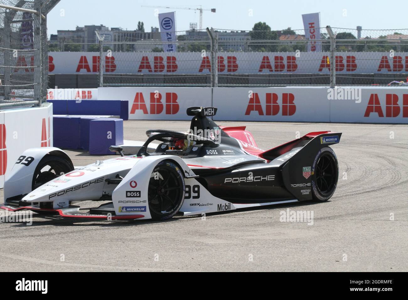 Le BMW i Berlin E-Prix présenté par CBMM Niobium est la finale de la saison 7 du Championnat du monde de Formule E de la FIA d'ABB. Le Championnat du monde de Formule E est de retour à Berlin avec une double course pour la finale de la saison 2020/21. (Photo de Simone Kuhlmey/Pacific Press) Banque D'Images