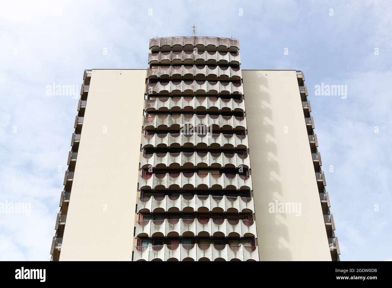 Rennes, France - juin 26, 2016 : bâtiment le Belvédère de Georges Maillols à Rennes, France Banque D'Images