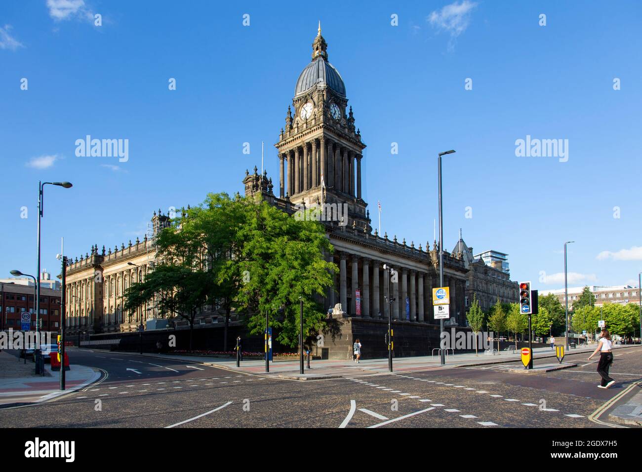 Hôtel de ville, Leeds Banque D'Images