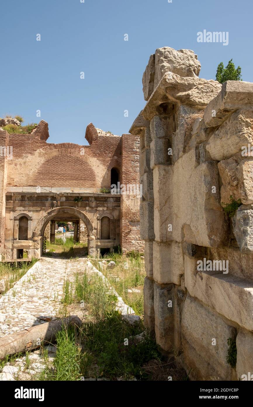 İznik est une ville historique et ancienne que l'on peut qualifier de musée en plein air. Date de la visite 01 juillet 2021 Banque D'Images