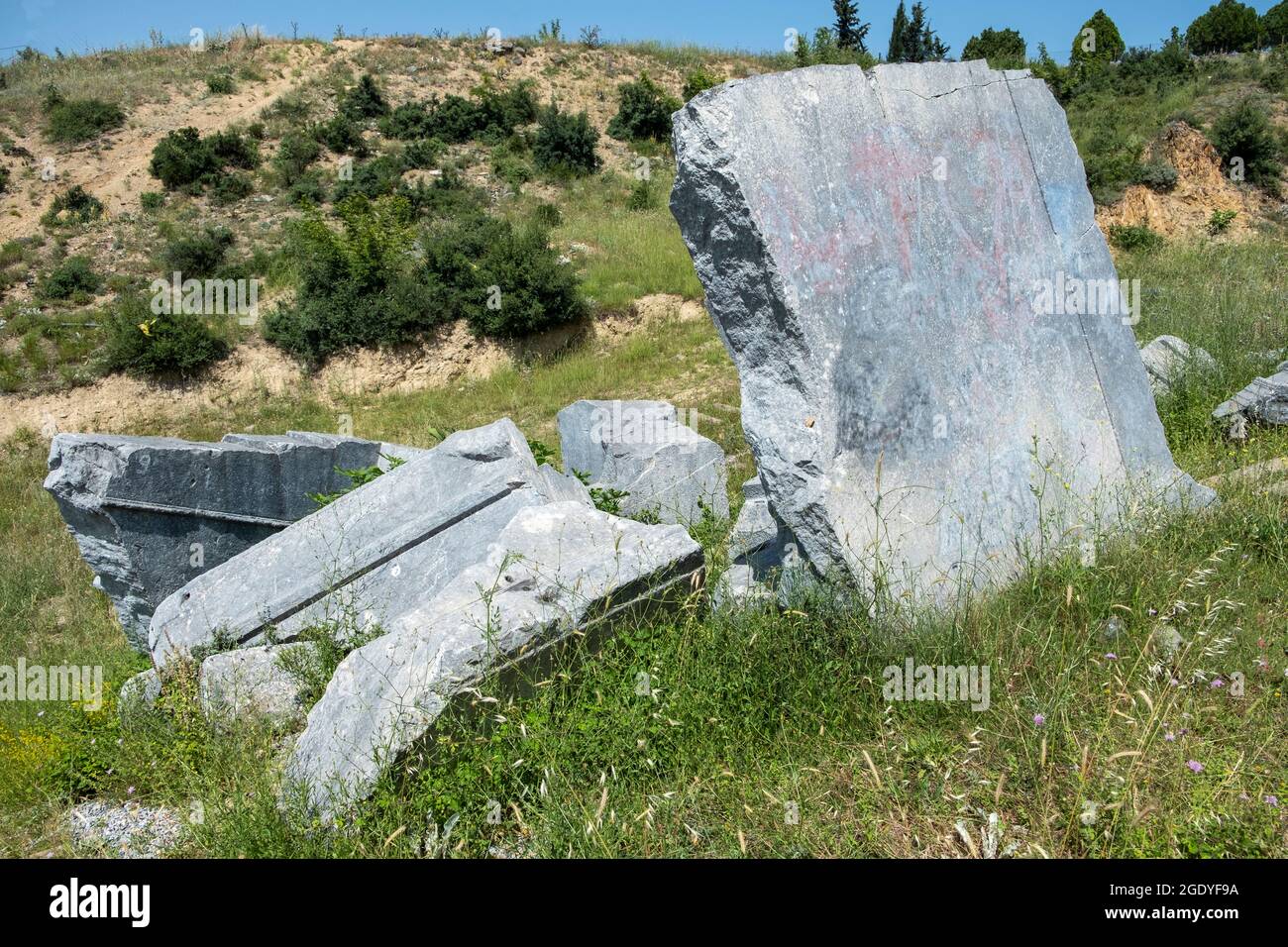 İznik est une ville historique et ancienne que l'on peut qualifier de musée en plein air. Lefke Gate est un bel immeuble. 01 juillet 2021 Banque D'Images