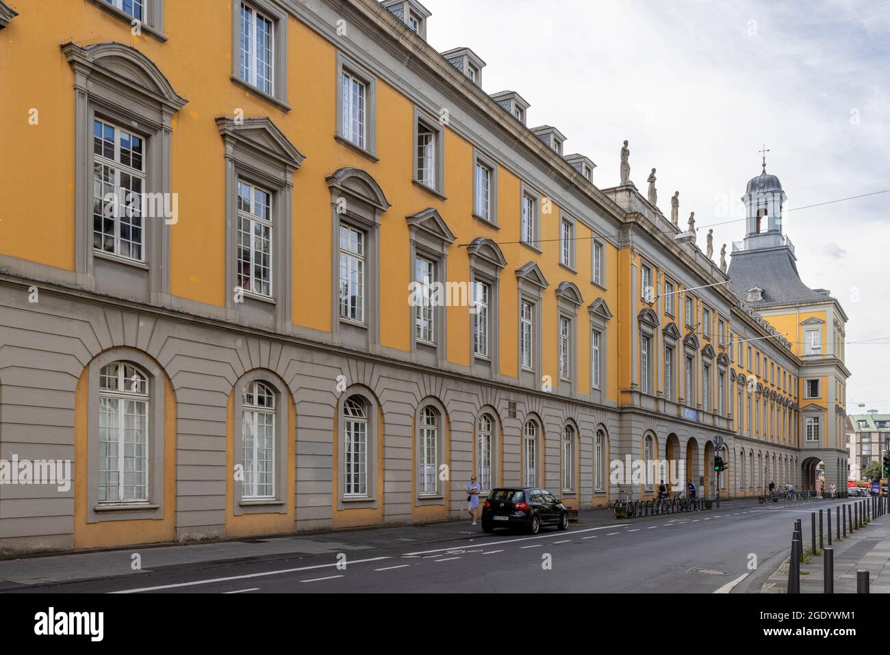 L'université de Bonn s'étend sur une grande zone juste à l'extérieur du quartier de la vieille ville. Banque D'Images