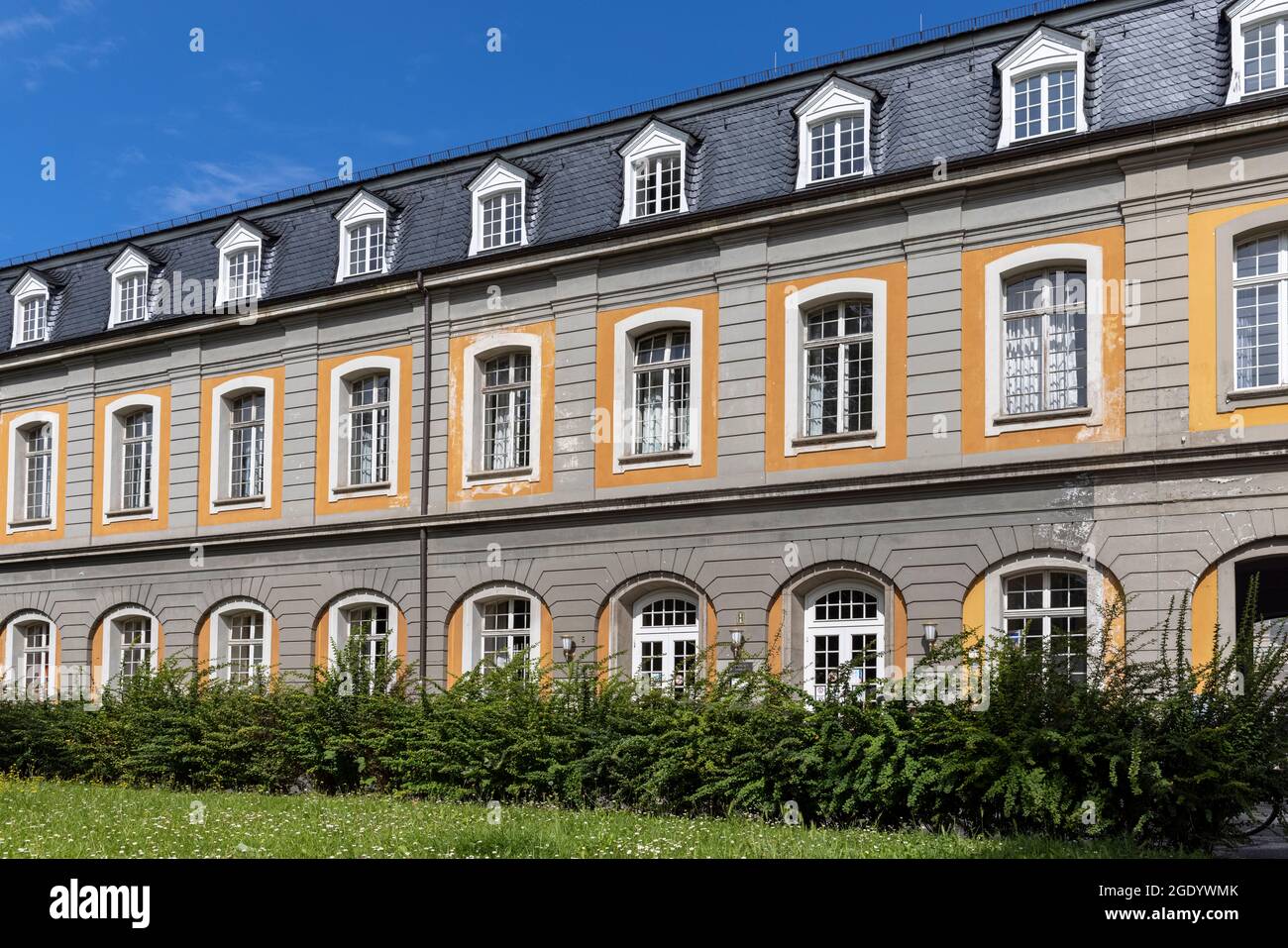 L'université de Bonn s'étend sur une grande zone juste à l'extérieur du quartier de la vieille ville. Banque D'Images