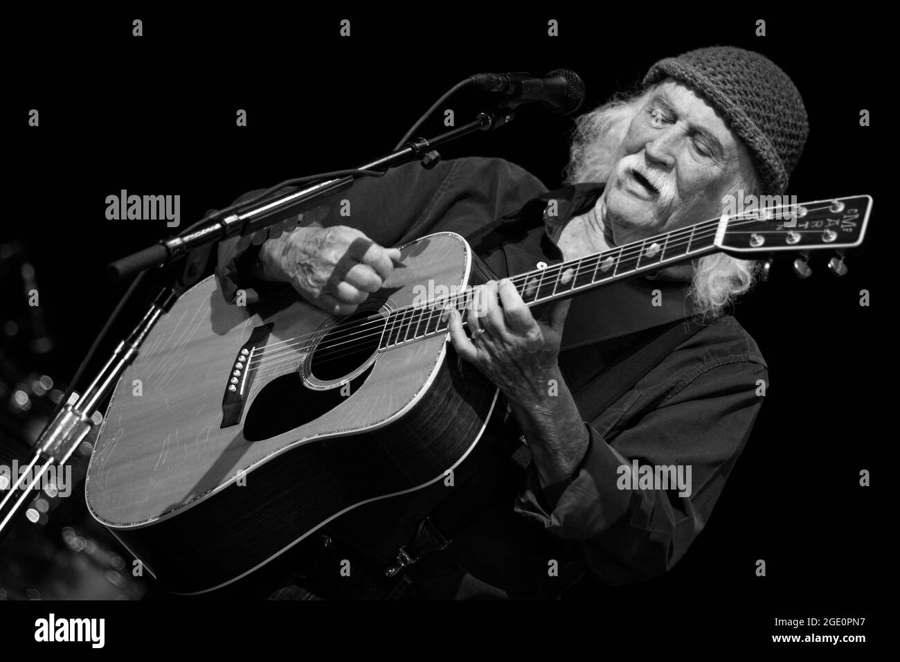 David Crosby Banque D'Images